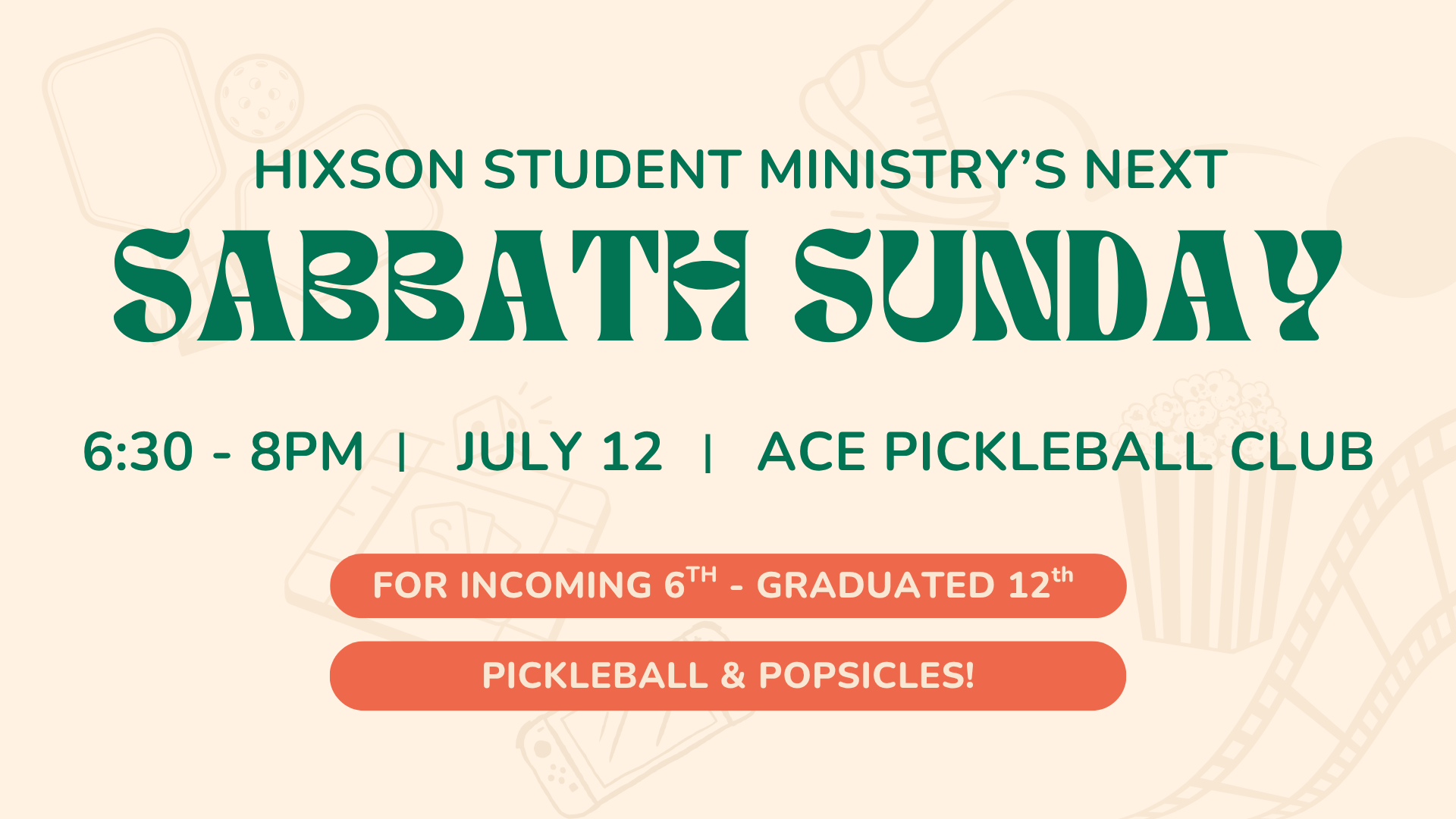 WS-sabbath sunday - july 12